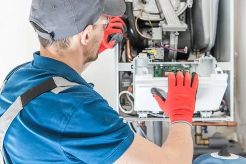 HVAC service in Walled Lake, Michigan