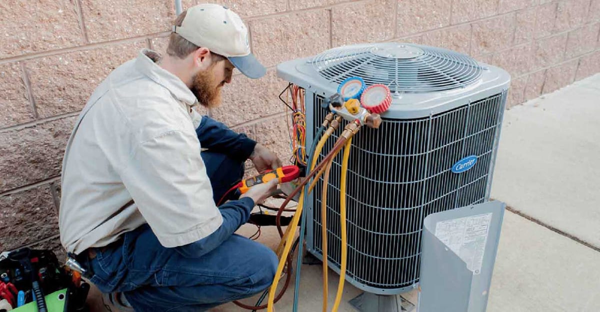 HVAC service in Hartland, Michigan